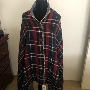 One size fits all Torrid poncho